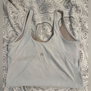 lululemon align tank top - white